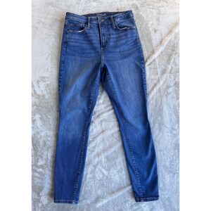 Universal Thread High Rise Skinny Jeans Womens 10/30R Preppy Blue Denim Y2K